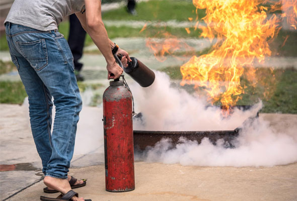 fire extinguishers